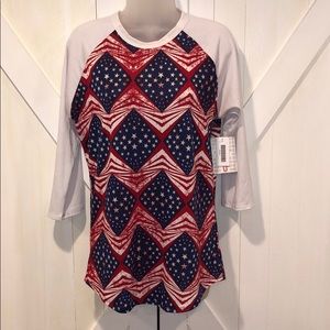 LulaRoe Randy Small- Americana - USA 🇺🇸 NWT